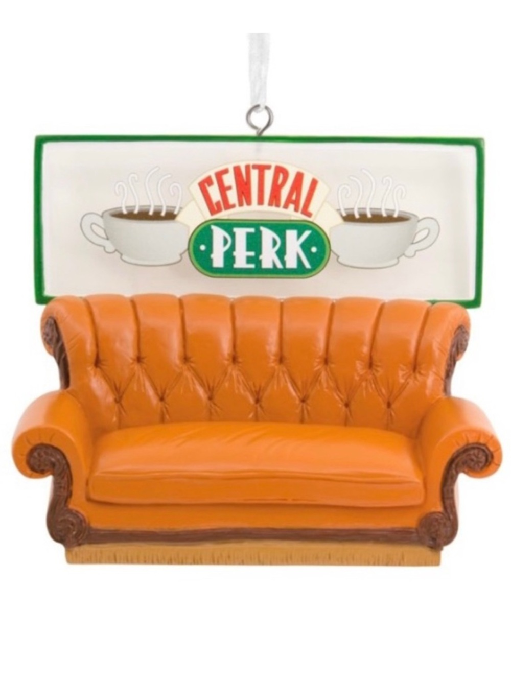 Hallmark Friends “Central Perk Cafe Couch” Christmas Ornament (NWT)